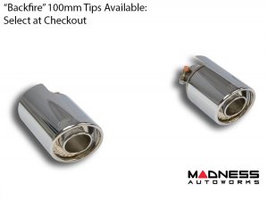 Alfa Romeo 4C Performance Exhaust System - Supersprint - Dual Side Exit Design - w/ Performance Muffler